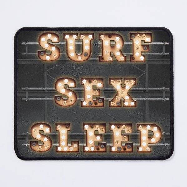 Item preview, SURF SEX SLEEP designed and sold by Art-Frankenberg.
