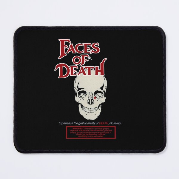 Faces of Death 1978 Classic Horror art Mouse Pad