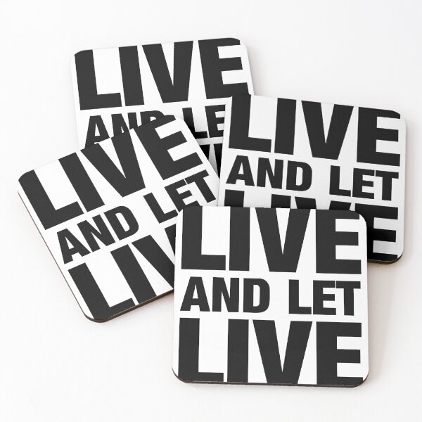 Item preview, Live and let live, live and let live designed and sold by MIRO3D.