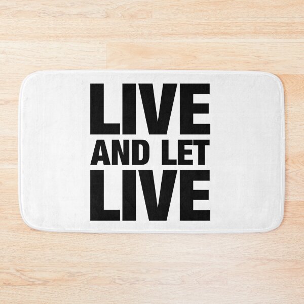 Item preview, Live and let live, live and let live designed and sold by MIRO3D.