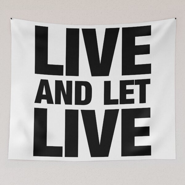 Item preview, Live and let live, live and let live designed and sold by MIRO3D.