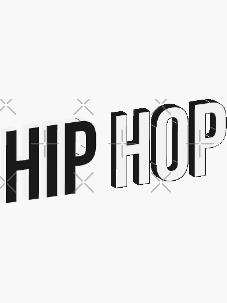 "Old school , HIP HOP" Sticker for Sale by rmedraoui7 Redbubble