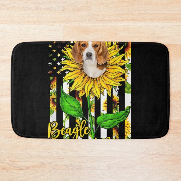 Item preview, Beagle Mom Sunflower American Flag Dog Lover Gift designed and sold by cysandy.