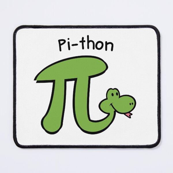 Item preview, Pi-thon - Animal Pun designed and sold by The Agreeable Raven.