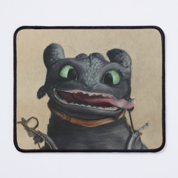 Item preview, Toothless prismacolor pencil drawing designed and sold by Kaylahardyart.