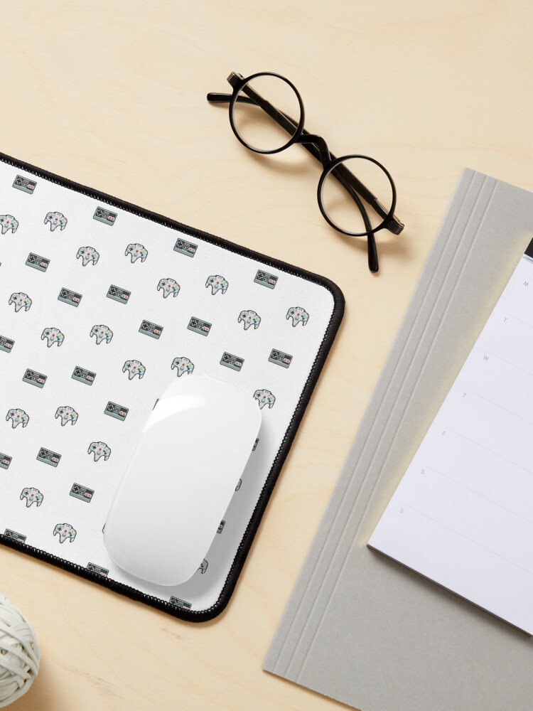 Alternate view of Retro Gaming Controller Leggings Pattern Mouse Pad
