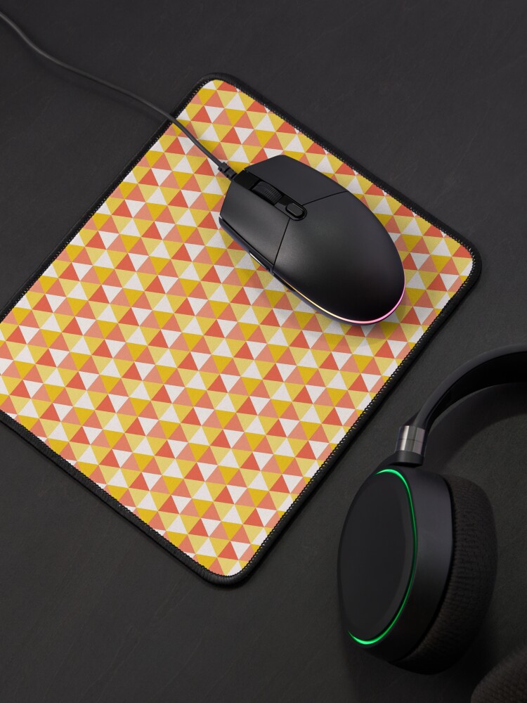 Alternate view of Orange Cute Triangle Pattern for Leggins Cases etc Mouse Pad