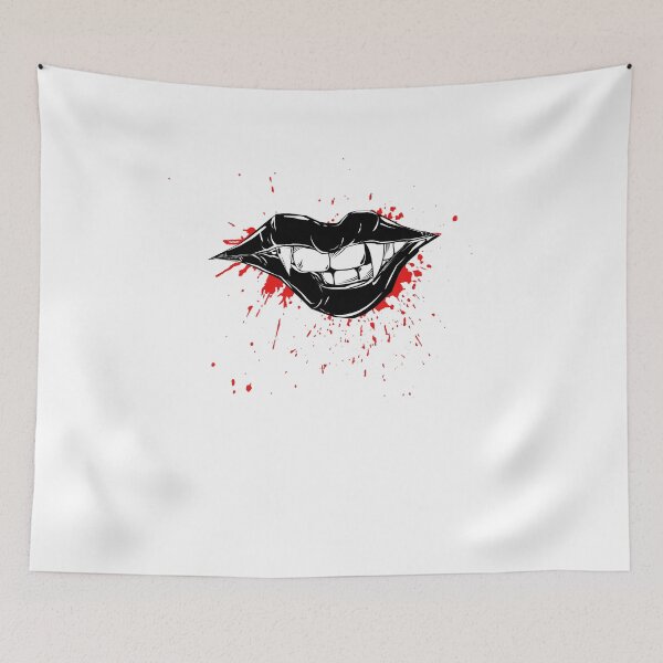 Item preview, Sexy Lips Blood Vampire Halloween designed and sold by SANTI236.