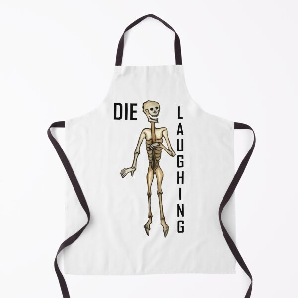 Item preview, Skeleton Die Laughing ArcheoNerdEng Halloween (BL variant) designed and sold by ArcheoNerd.