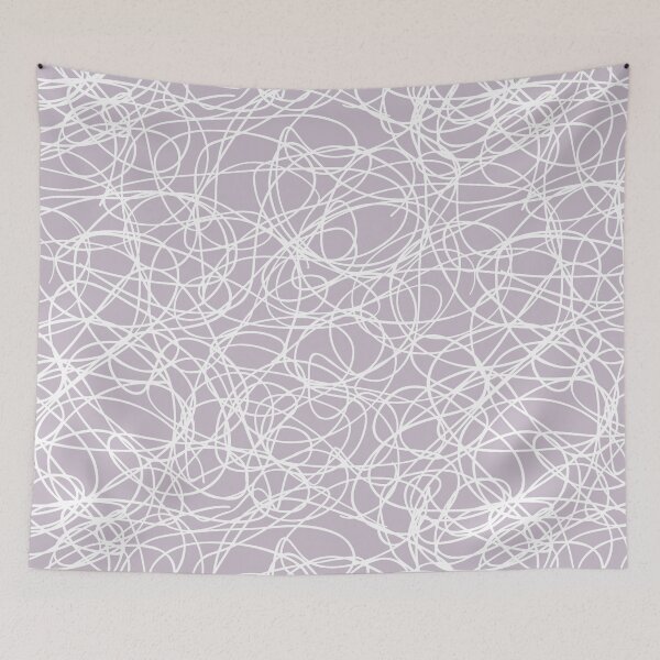 Item preview, Lilac and White Thick Scribble Mosaic Pattern Pairs Dutch Boy 2022 Popular Color Shadowed Rose 346-3DB - Colour Trends - Trending Hues designed and sold by ColorOfTheYears.