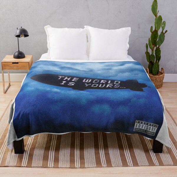 Item preview, The world is yours blue designed and sold by LouisUniverse.