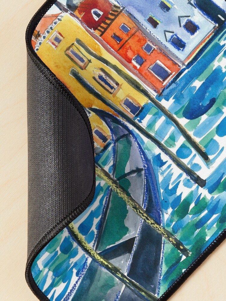 Alternate view of Venice - Original watercolour landscape by Francesca Whetnall Mouse Pad
