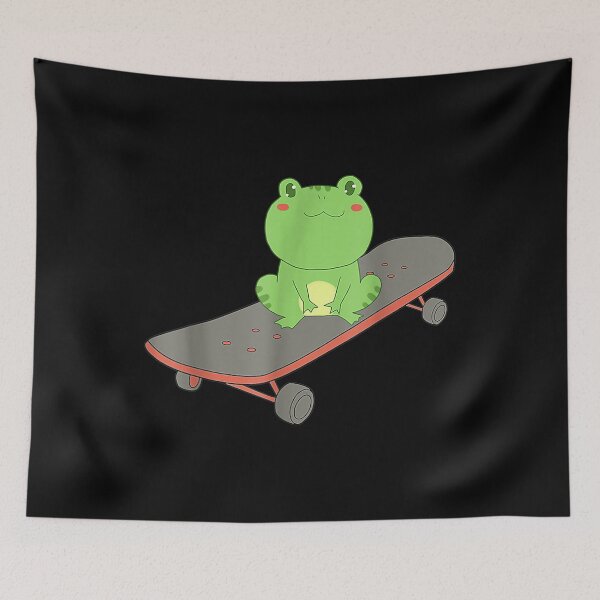 Item preview, Frog On Skateboard designed and sold by cysandy.