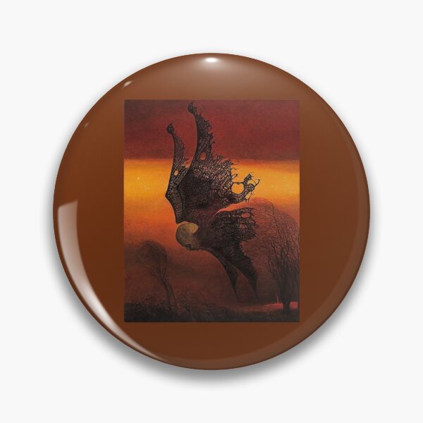 Item preview, Untitled (Ghost), by Zdzisław Beksiński   designed and sold by SHAUNBOUTIQUE.