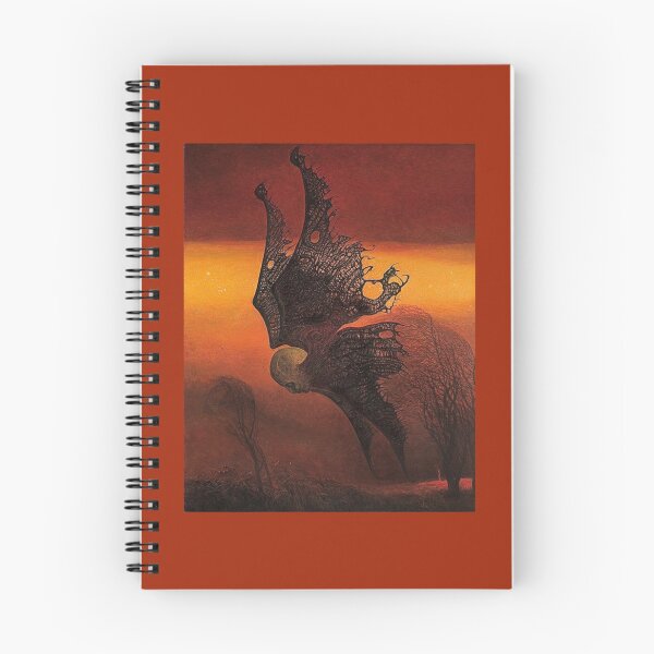 Item preview, Untitled (Ghost), by Zdzisław Beksiński   designed and sold by SHAUNBOUTIQUE.