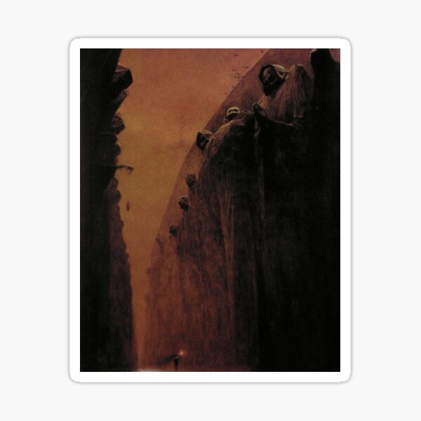 Item preview, Untitled (Dark Pathway), by Zdzisław Beksiński  Graphic  designed and sold by SHAUNBOUTIQUE.