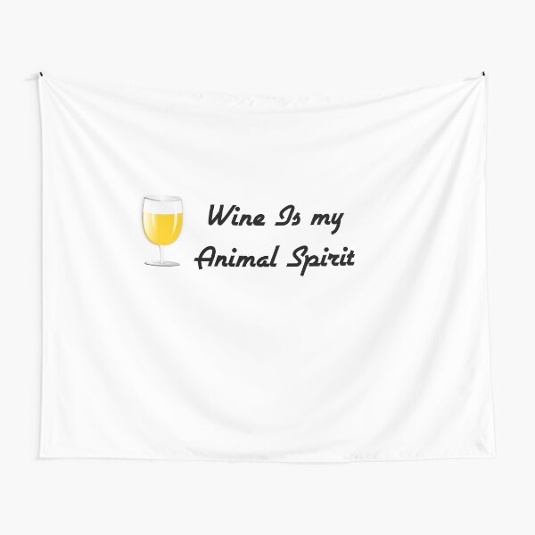 Item preview, Wine Is my Animal Spirit , Gift For Wine Lover  designed and sold by Soukainadesign.