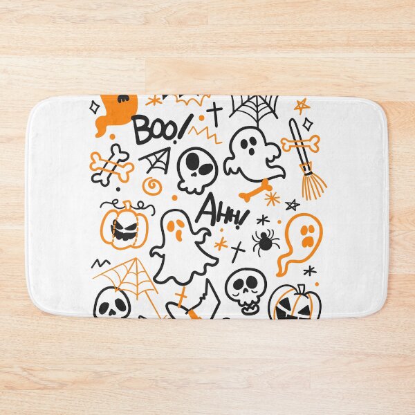 Item preview, Little Things Ghost Doodles Booze Halloween  designed and sold by SANTI236.