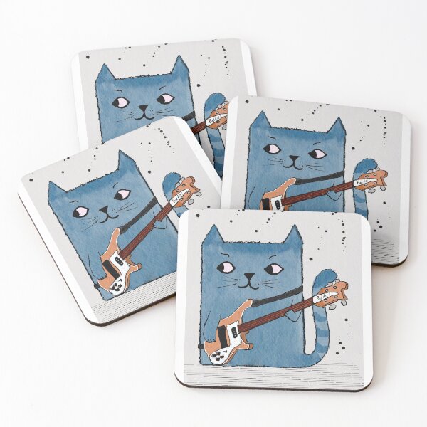 Item preview, Groovy Bass Cat designed and sold by Lilmonsto.