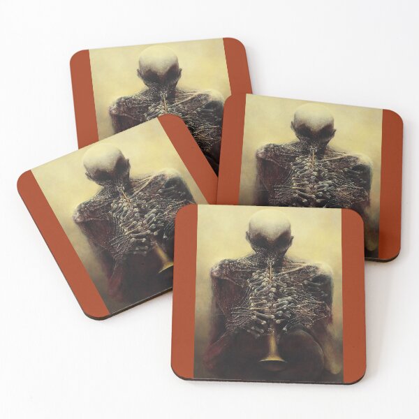 Item preview, Untitled (The Flutist) by Zdzislaw Beksinski   designed and sold by SHAUNBOUTIQUE.