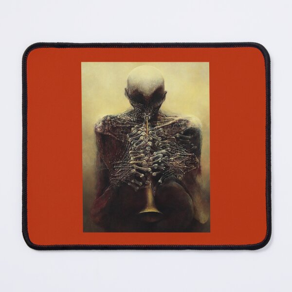 Item preview, Untitled (The Flutist) by Zdzislaw Beksinski designed and sold by SHAUNBOUTIQUE.