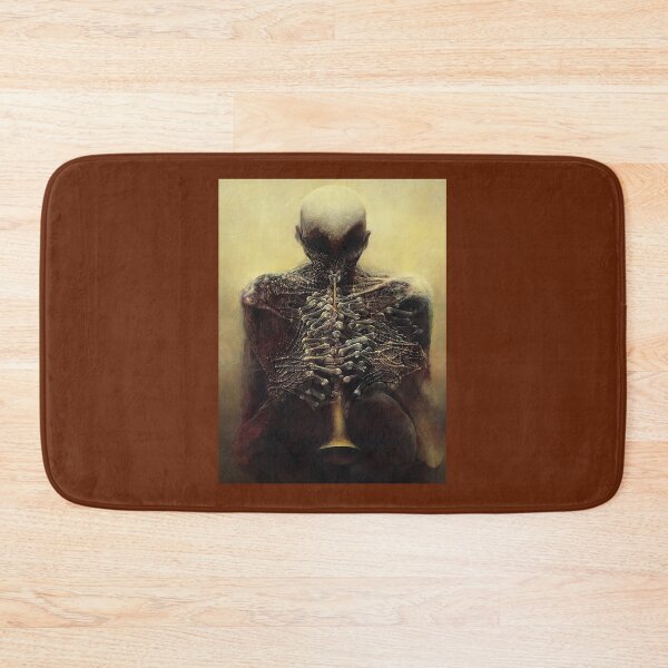 Item preview, Untitled (The Flutist) by Zdzislaw Beksinski   designed and sold by SHAUNBOUTIQUE.
