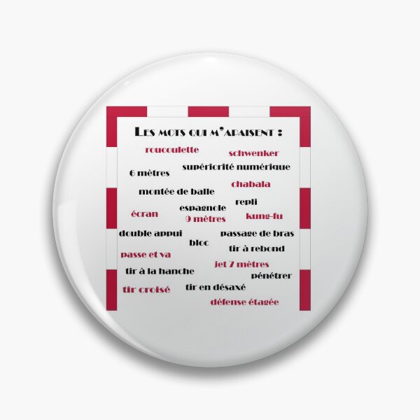 Item preview, Handball : les mots qui m’apaisent designed and sold by Euskadaz.