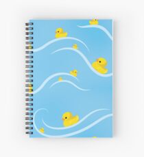 Ducks in a Row Spiral Notebook
