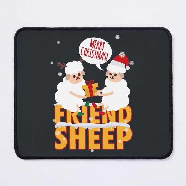 Item preview, Merry Christmas Sheep | Gift Ideas | December Holidays designed and sold by Fluffy-Vectors.