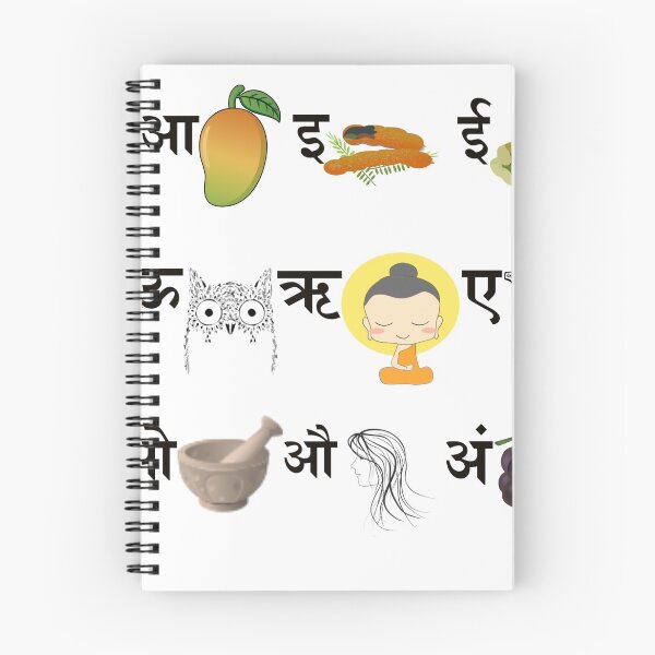 Item preview, Hindi Alphabets designed and sold by PallaviS.
