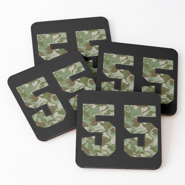 Item preview, Army Camo Number Fifty-five Veteran Lucky Number 55 designed and sold by Urosek.