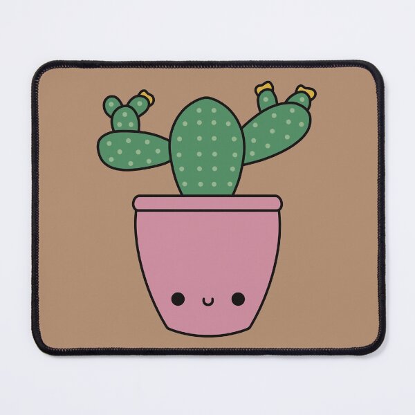 Item preview, Cute Kawaii Cactus In Pink Pot designed and sold by KawaiiByDice.