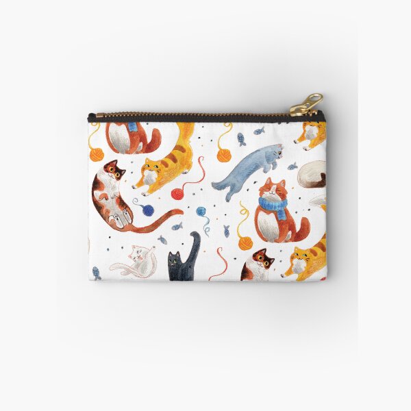 Item preview, Watercolor Cat Illustration Pattern designed and sold by Brigidmalloy.