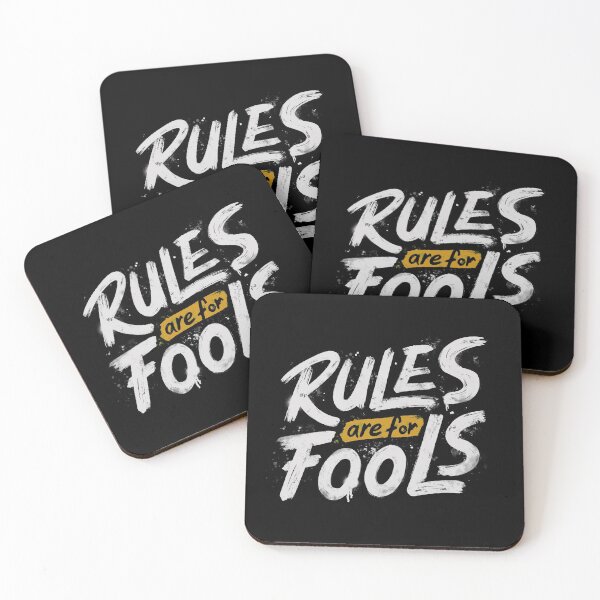 Item preview, Rules Are For Fools designed and sold by Tobe Fonseca®.