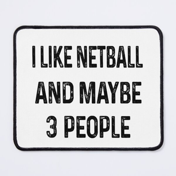 Item preview, I like Netball and maybe 3 people designed and sold by luytkaka.