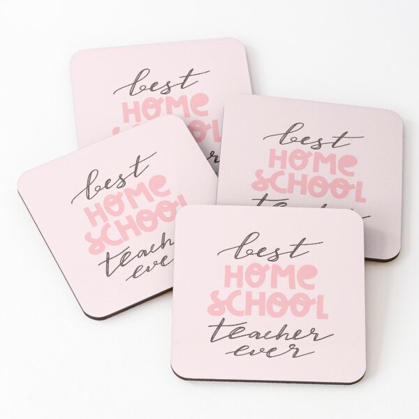Item preview, Best homeschool teacher ever typography print. designed and sold by CoCoArt-Ua.