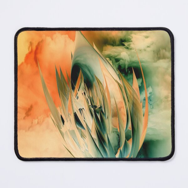 Item preview, Alien Pod in Troubled Sky Abstract designed and sold by BoundedChaos.