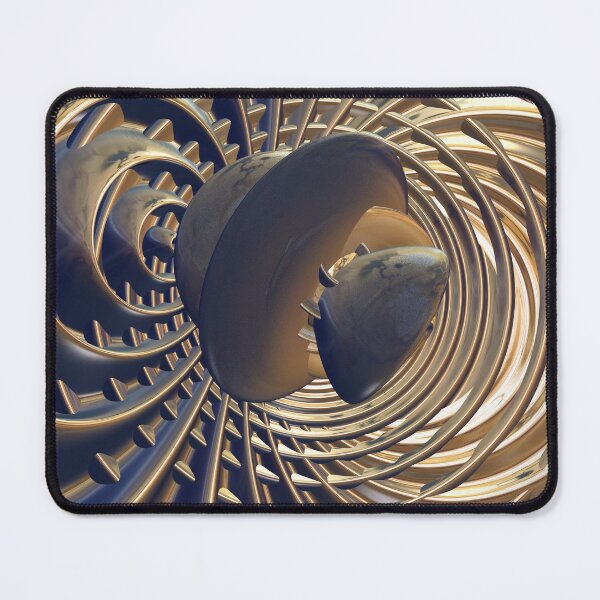 Item preview, Impossible Metal Machine Abstract designed and sold by BoundedChaos.