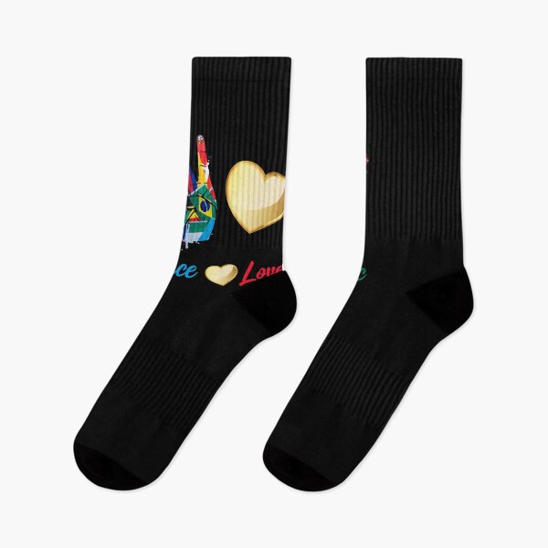 Item preview, Peace Love Hispanic Heritage Month Country Flags designed and sold by Dressed For  Duty.