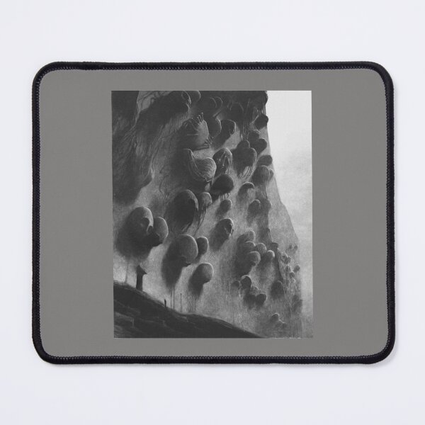 Item preview, Untitled (Wall of Heads), by Zdzisław Beksiński designed and sold by SHAUNBOUTIQUE.