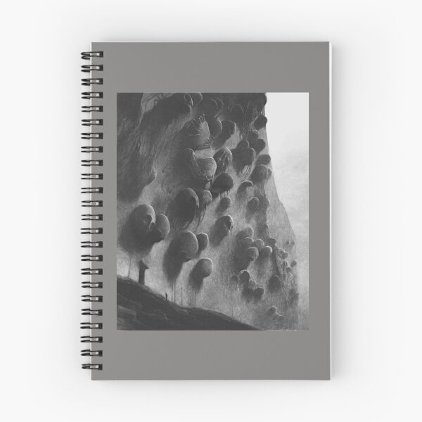 Item preview, Untitled (Wall of Heads), by Zdzisław Beksiński   designed and sold by SHAUNBOUTIQUE.