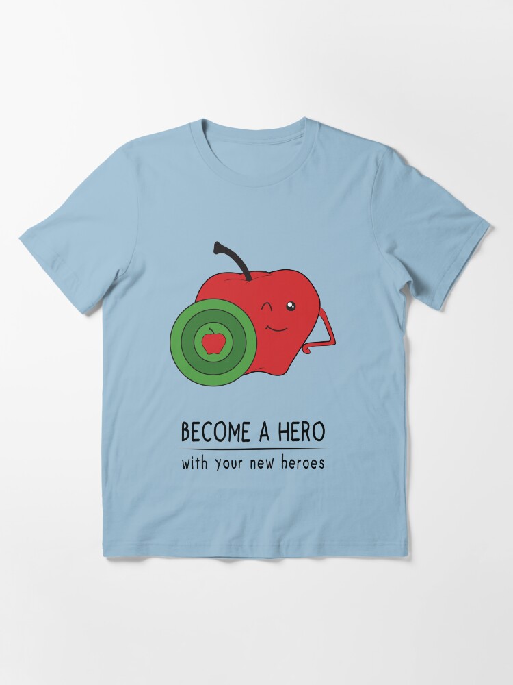 Alternate view of Captain Apple Essential T-Shirt