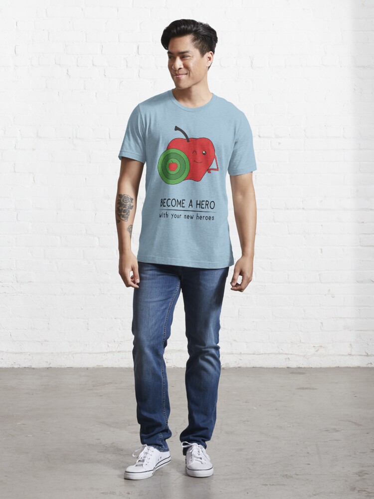 Alternate view of Captain Apple Essential T-Shirt