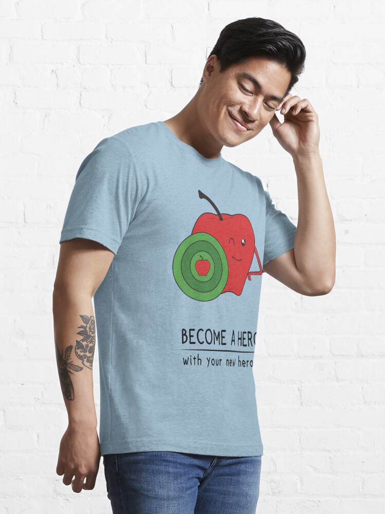 Alternate view of Captain Apple Essential T-Shirt