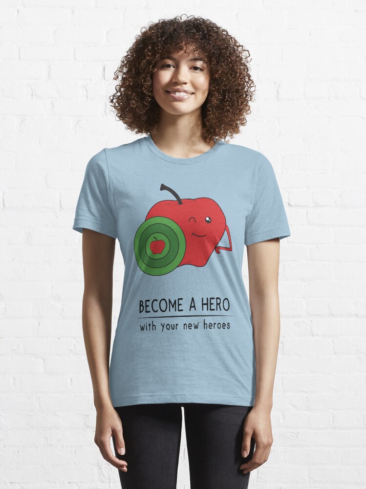 Alternate view of Captain Apple Essential T-Shirt