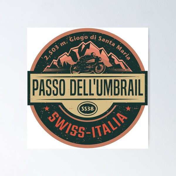 Item preview, Umbrail Pass, Italy - Switzerland designed and sold by studio838.