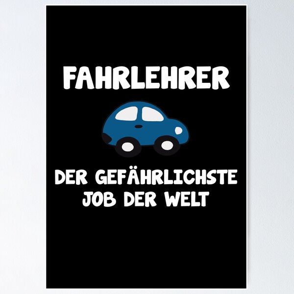 Item preview, Driving instructor job profession saying designed and sold by Onorato Bellgardt.