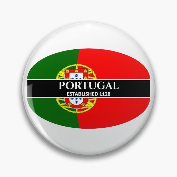 Item preview, Portugal Established 1128 Portuguese Flag (White Text) designed and sold by Worldesigns by Artsiren.