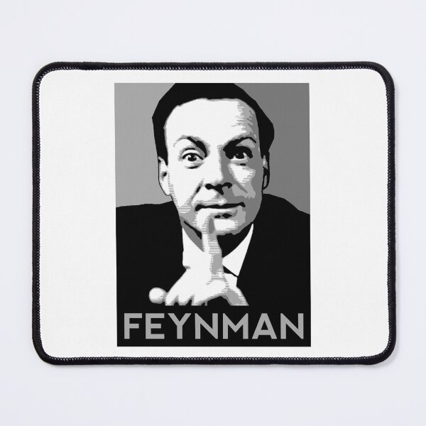 Item preview, Richard P. Feynman, Theoretical Physicist (Colourless) designed and sold by Feynman.