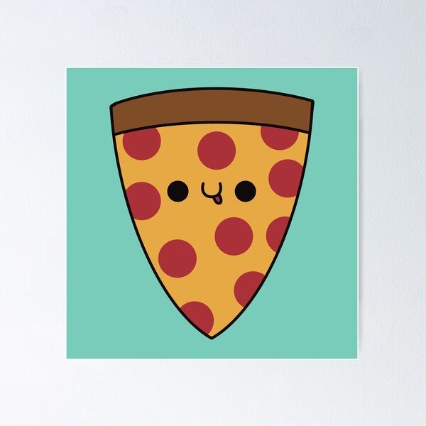 Item preview, Linda Rebanada De Pizza De Pepperoni - Pizza De Pepperoni Kawaii designed and sold by KawaiiByDice.